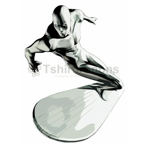 Silver Surfer T-shirts Iron On Transfers N7553 - Click Image to Close